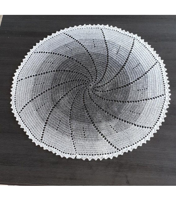 Unendlichkeit - Схема вязания крючком - одеяло в виде звезды - на немецком языке