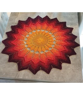 Ikarus - crochet Pattern - star blanket - english