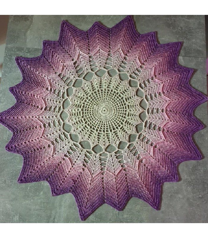 Ikarus - crochet Pattern - star blanket - english - Lady Dee´s ...