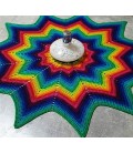 Sirius - crochet Pattern - star blanket - german