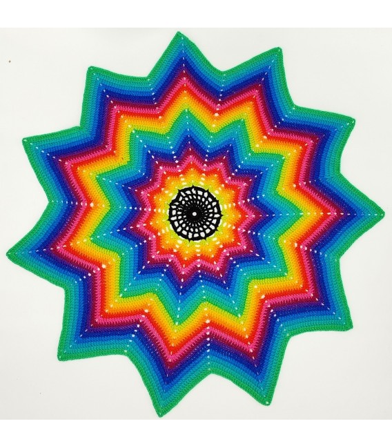 Sirius - crochet Pattern - star blanket - german