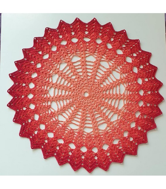 Cassiopeia - Схема вязания крючком - одеяло в виде звезды - на немецком языке