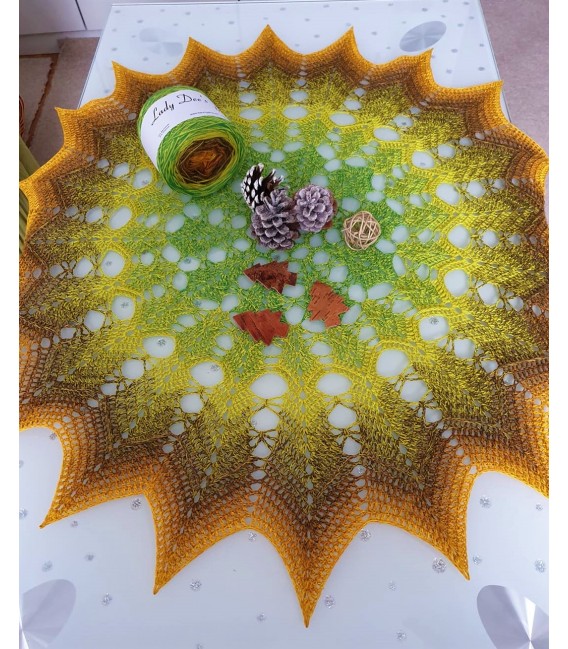 Pandora - crochet Pattern - star blanket - german