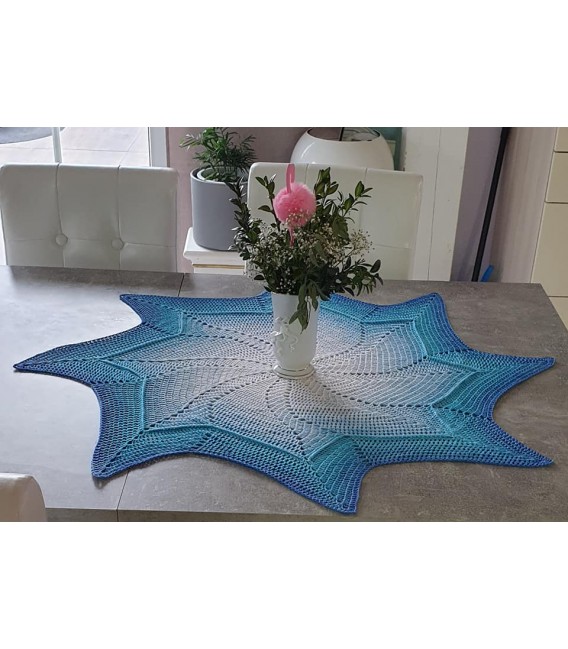 Seestern - crochet Pattern - star blanket - german