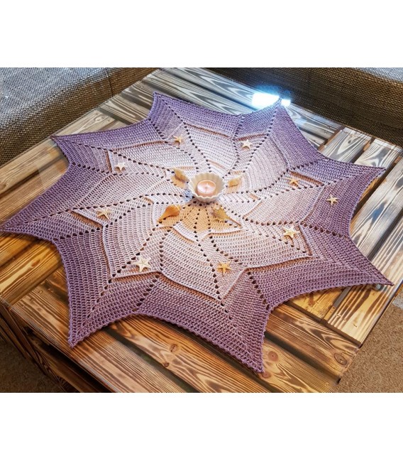 Seestern - crochet Pattern - star blanket - german