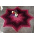 Aurora - Схема вязания крючком - одеяло в виде звезды - на немецком языке ...