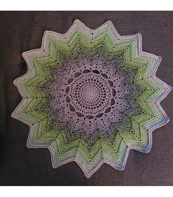 Summer Blues - crochet Pattern - star blanket - german