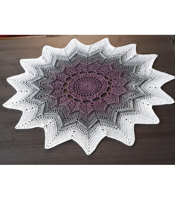 Summer Blues - crochet Pattern - star blanket - english