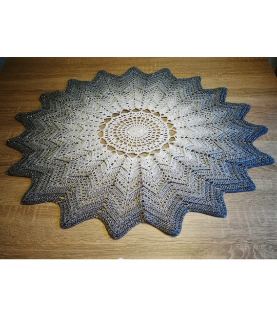Summer Blues - crochet Pattern - star blanket - english