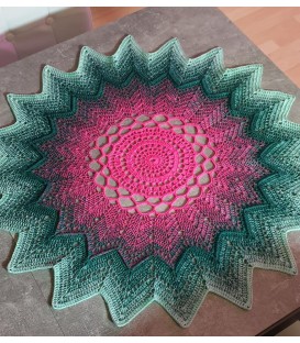 Star Light - crochet Pattern - star blanket - german