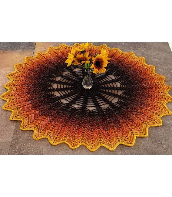 Esperanza - Схема вязания крючком - одеяло в виде звезды - на немецком языке