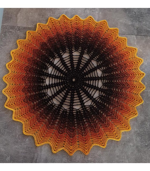 Esperanza - crochet Pattern - star blanket - german
