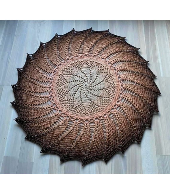 Calypso - crochet Pattern - star blanket - german