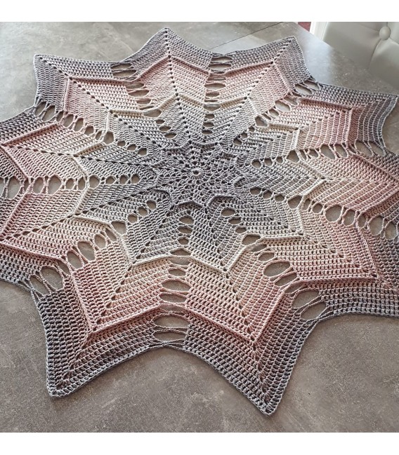 Estella - crochet Pattern - star blanket - german