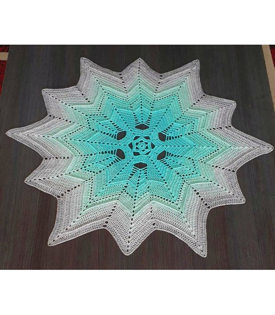 Sternenstaub - crochet Pattern - star blanket - english