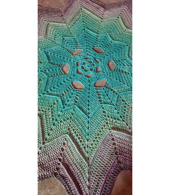 Sternenstaub - crochet Pattern - star blanket - english