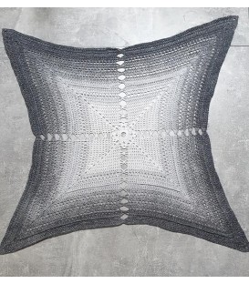 Harmony - Схема вязания крючком - одеяло в виде звезды - на английском языке