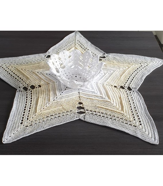 Shining - crochet Pattern - star blanket - german
