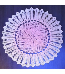 Blütenkranz - patron au crochet - couverture étoile - allemand