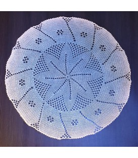 Blütenzauber - patron au crochet - couverture étoile - allemand