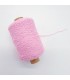 Auxiliary yarn - Bouclé yarn pink - 500m ...