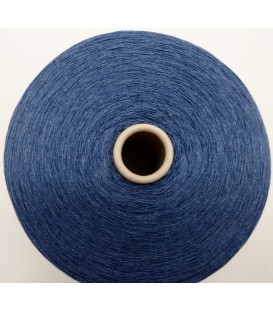 Lace yarn Indigo mottled - 1 ply