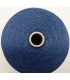 Lace yarn Indigo mottled - 1 ply ...