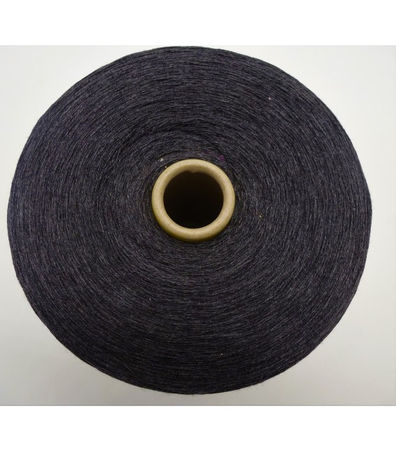 Fil de dentelle anthracite chiné - 1 fil