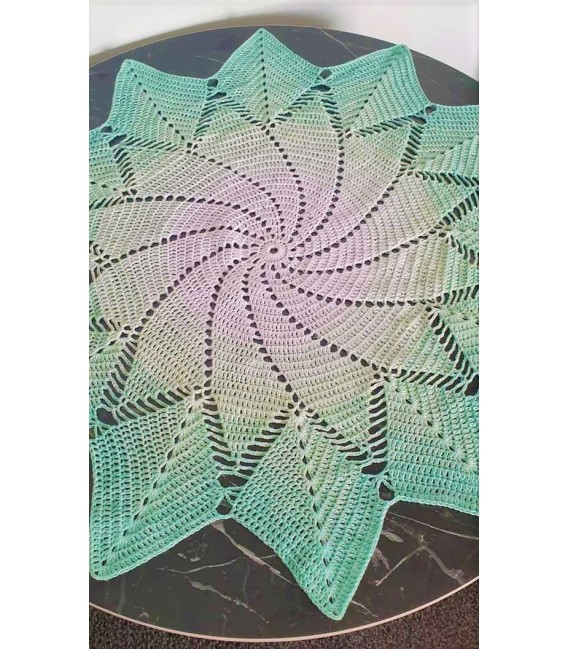Andromeda - crochet Pattern - star blanket - english