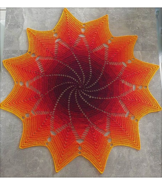 Andromeda - crochet Pattern - star blanket - english