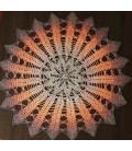 Eiskristall - Схема вязания крючком - одеяло в виде звезды - на немецком языке