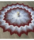 Super Nova - crochet Pattern - star blanket - german