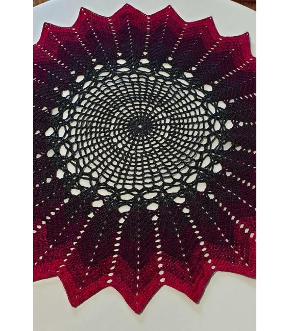 Fantastica - Схема вязания крючком - одеяло в виде звезды - на немецком языке