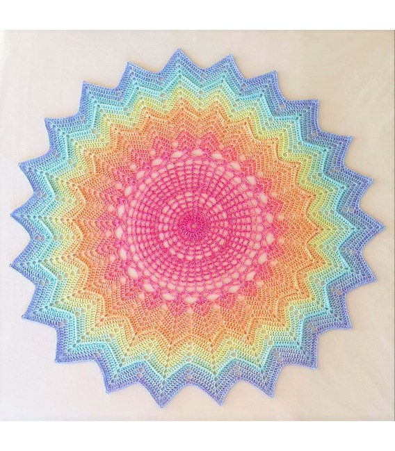 Fantastica - crochet Pattern - star blanket - german