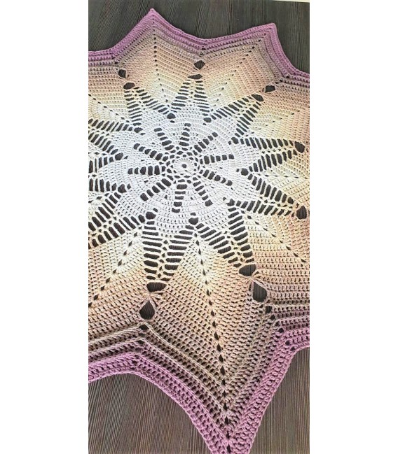 Miracle - crochet Pattern - star blanket - german