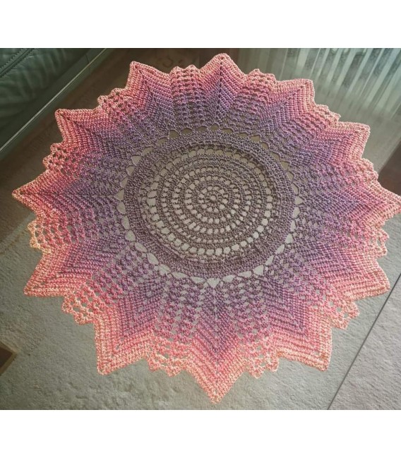 Venus - patron au crochet - couverture étoile - allemand