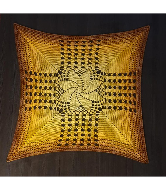 Merkury - Схема вязания крючком - одеяло в виде звезды - на немецком языке