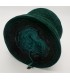 gradient yarn 4ply Tannenduft - fir green outside 4 ...
