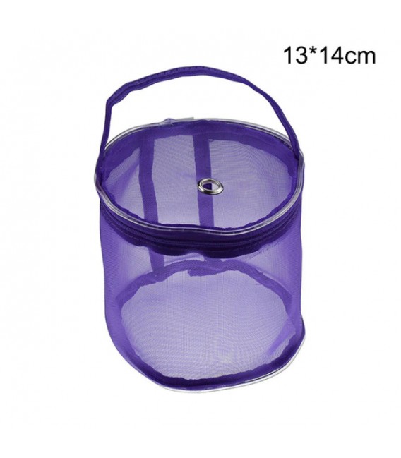 Utensilo - Bobbel bag mesh round with thread eyelet