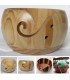 round wooden bowl for wool ...