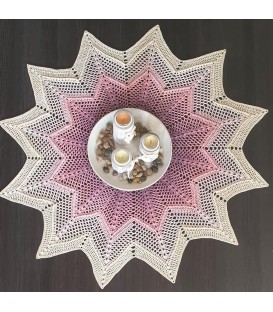 Phönix - crochet Pattern - star blanket - german