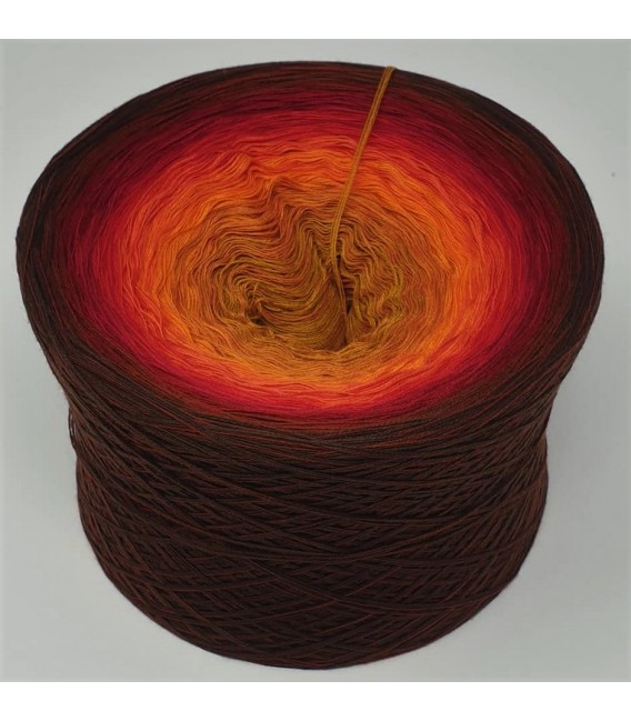 Mega Bobbel - for 25 days with crochet pattern star galaxy - 4 ply gradient yarn