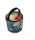 Utensilo - colorful Bobbel bag round with thread eyelet ...