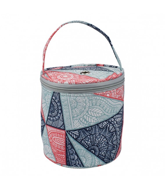 Utensilo - красочный круглая сумка Bobbel с петелькой для ниток
