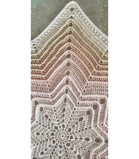 Galaktica - crochet Pattern - star blanket - english