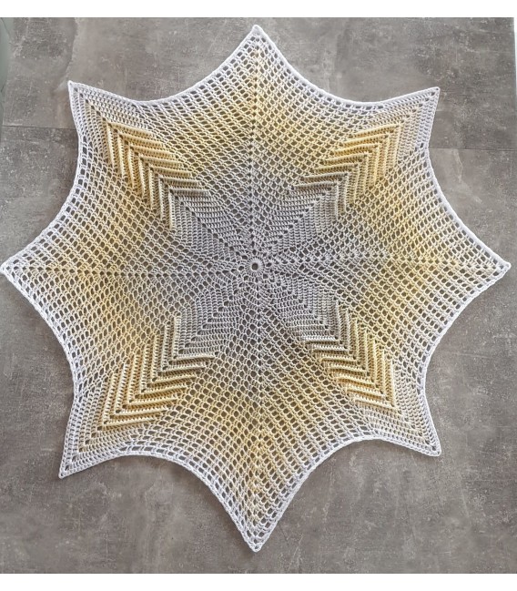 Hokulani - crochet Pattern - star blanket - english