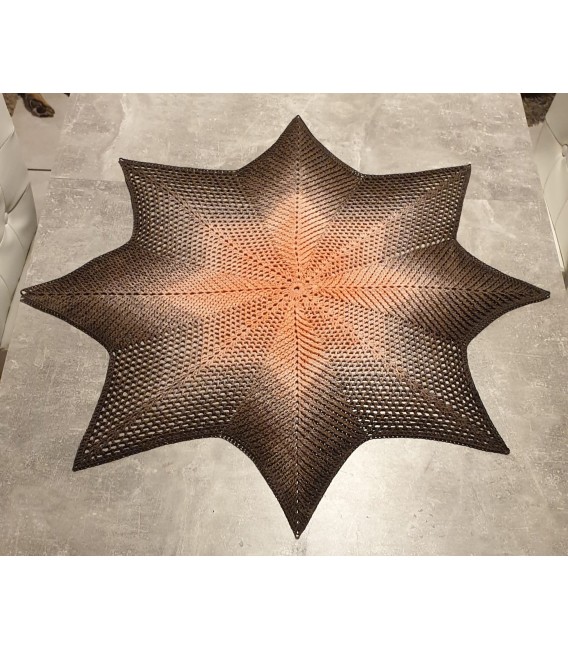 Ajala - crochet Pattern - star blanket - german