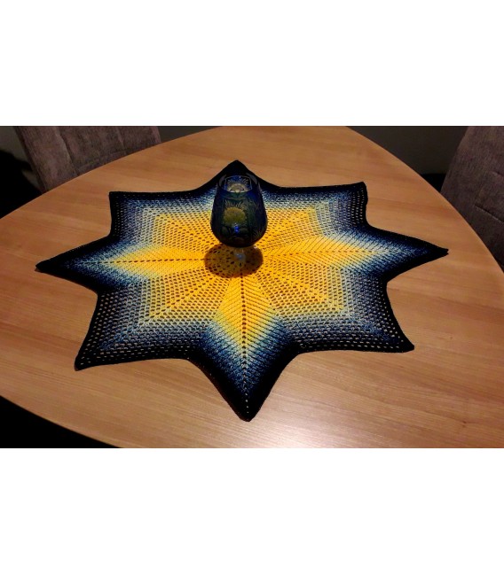 Ajala - crochet Pattern - star blanket - german