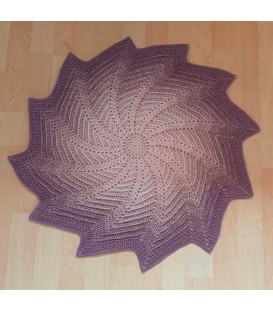 Shiva - crochet Pattern - star blanket - german