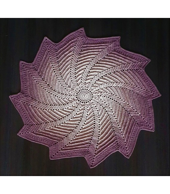 Shiva - Схема вязания крючком - одеяло в виде звезды - на английском языке